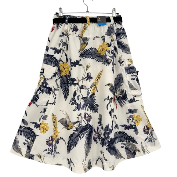 Columbia Field Creek Utility Skirt in Floral Bird Wildlife Print Size S NWT - Picture 5 of 16
